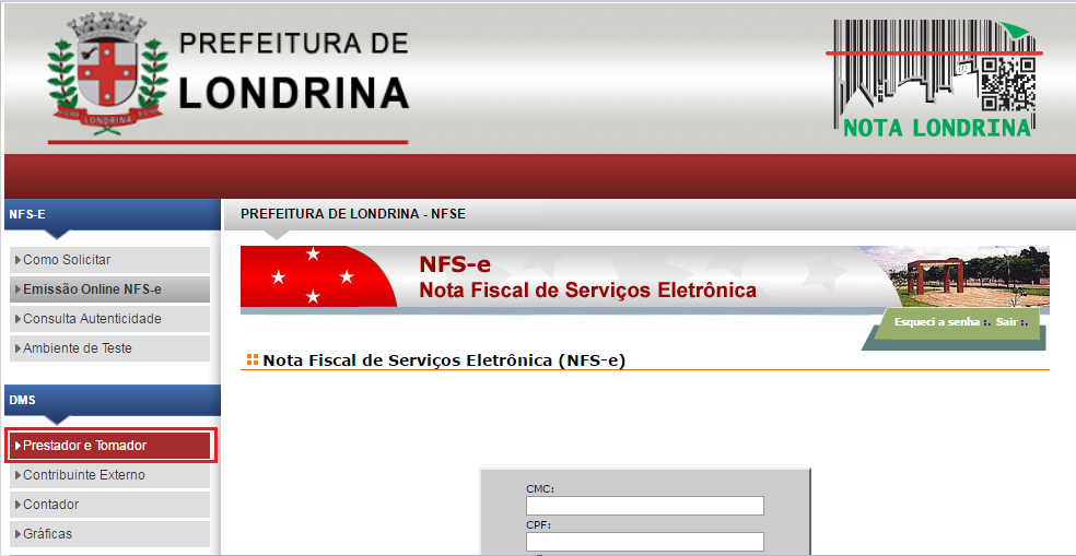 Mudança NFSe Londrina-PR - NDD