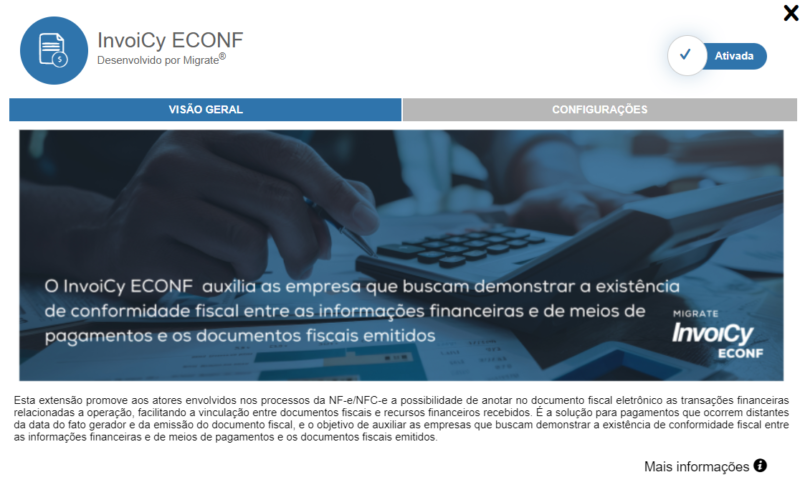 Visão geral InvoiCy ECONF